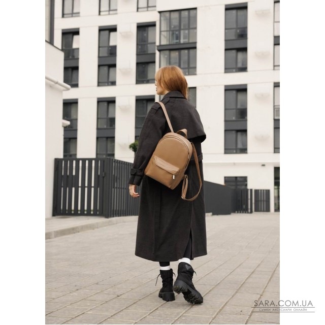Женский рюкзак Sambag Brix Classic кофейный Женский рюкзак Sambag Brix Classic кофейный