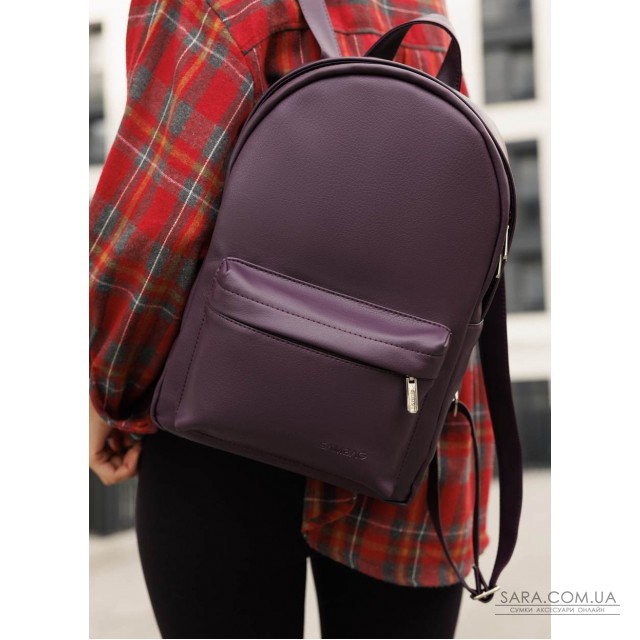 Женский рюкзак Sambag Brix Classic бархатный Женский рюкзак Sambag Brix Classic бархатный