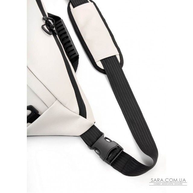 Чоловіча cумка-бананка під ноутбук Sambag Urban Laptop тепло-сіра Чоловіча cумка-бананка під ноутбук Sambag Urban Laptop тепло-сіра