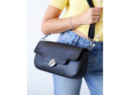 Стильна жіноча сумочка «Gigi» чорна WeLassie