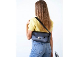 Стильна жіноча сумочка «Gigi» чорна WeLassie