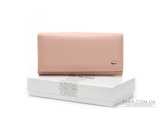 Гаманець Шкіряний Жіночий Classic DR. BOND W46-2 pink purple