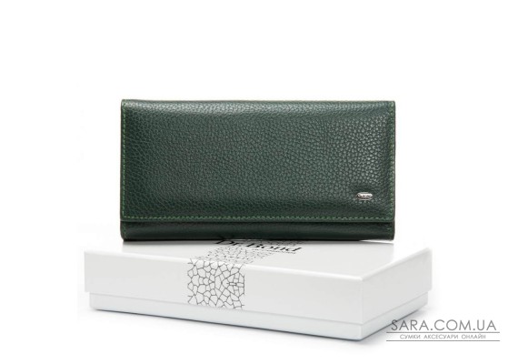Гаманець Шкіряний Жіночий Classic DR. BOND W46-2 green