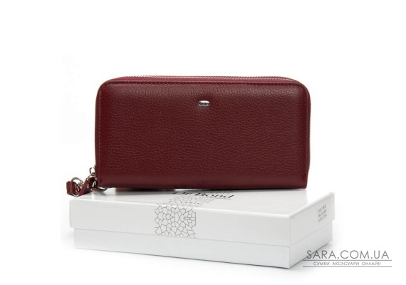 Гаманець Шкіряний Жіночий Classic DR. BOND W39 wine red