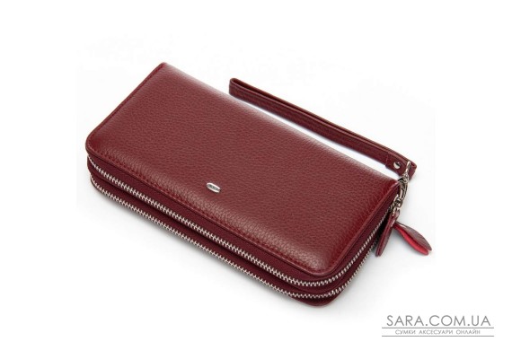 Гаманець Шкіряний Жіночий Classic DR. BOND W39 wine red