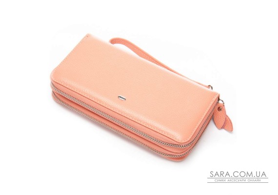 Гаманець Шкіряний Жіночий Classic DR. BOND W39 pink purple