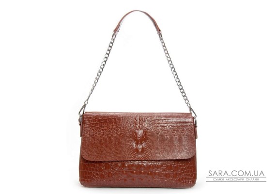 Сумка Шкіряна Жіноча Класична ALEX RAI 9346 camel