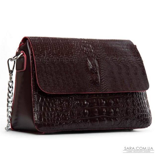 Сумка Шкіряна Жіноча Класична ALEX RAI 9346 bordo Сумка Шкіряна Жіноча Класична ALEX RAI 9346 bordo