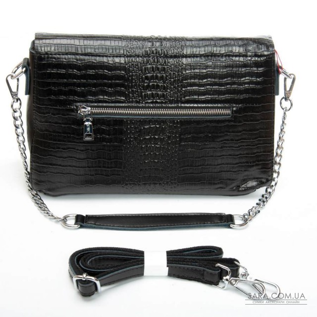 Сумка Шкіряна Жіноча Класична ALEX RAI 9346 black Сумка Шкіряна Жіноча Класична ALEX RAI 9346 black