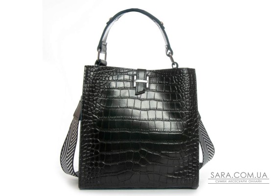 Сумка Шкіряна Жіноча Класична ALEX RAI 9701 black