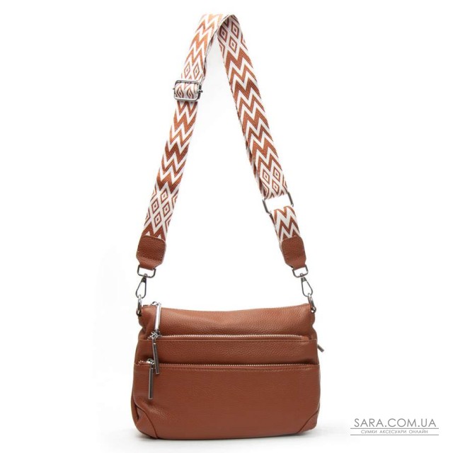 Сумка Шкіряна Жіноча Класична ALEX RAI 8269 khaki Сумка Шкіряна Жіноча Класична ALEX RAI 8269 khaki