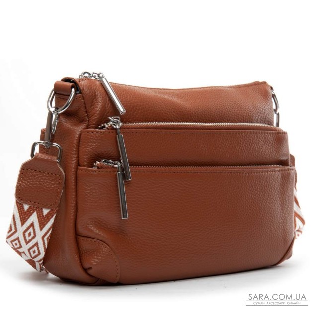 Сумка Шкіряна Жіноча Класична ALEX RAI 8269 khaki Сумка Шкіряна Жіноча Класична ALEX RAI 8269 khaki