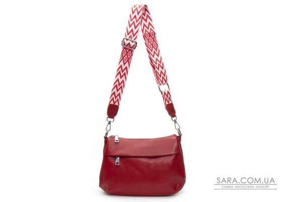 Сумка Шкіряна Жіноча Класична ALEX RAI 6001 wine red