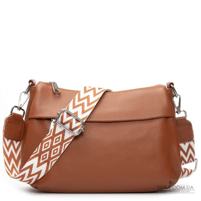 Сумка Шкіряна Жіноча Класична ALEX RAI 6001 khaki Сумка Шкіряна Жіноча Класична ALEX RAI 6001 khaki