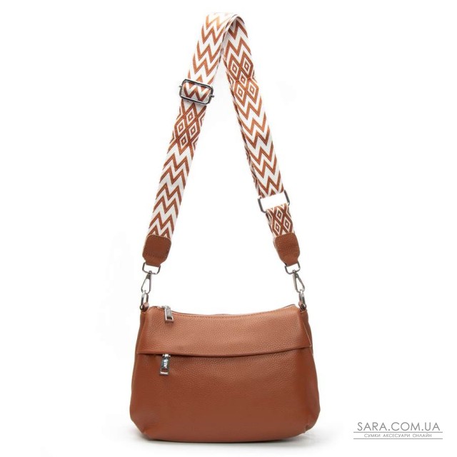 Сумка Шкіряна Жіноча Класична ALEX RAI 6001 khaki Сумка Шкіряна Жіноча Класична ALEX RAI 6001 khaki