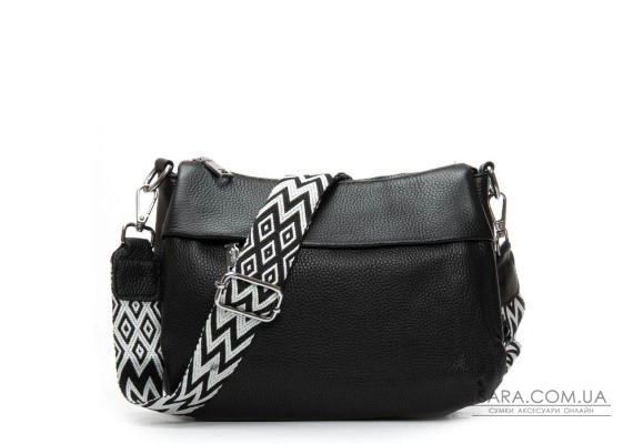 Сумка Шкіряна Жіноча Класична ALEX RAI 6001 black