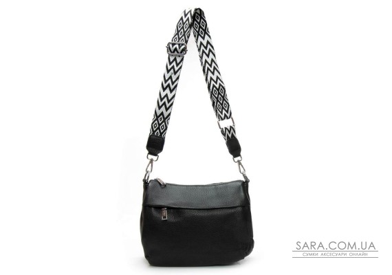 Сумка Шкіряна Жіноча Класична ALEX RAI 6001 black