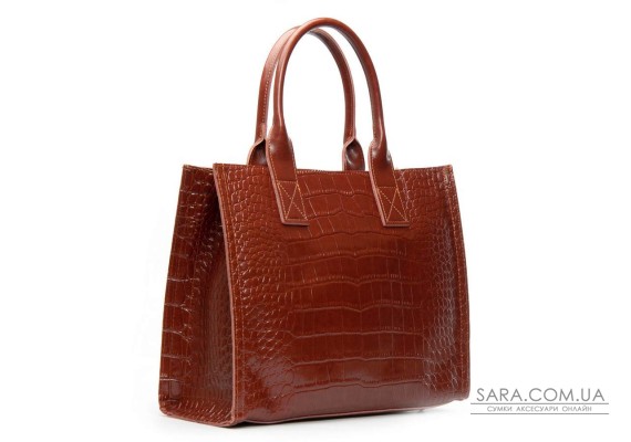 Сумка Шкіряна Жіноча Класична ALEX RAI 8804 camel