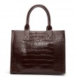 Сумка Шкіряна Жіноча Класична ALEX RAI 8804 brown