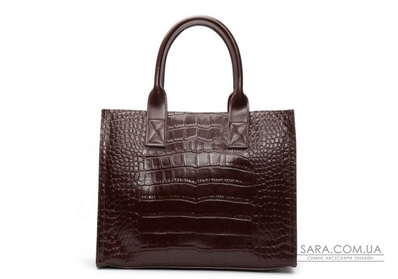 Сумка Шкіряна Жіноча Класична ALEX RAI 8804 brown