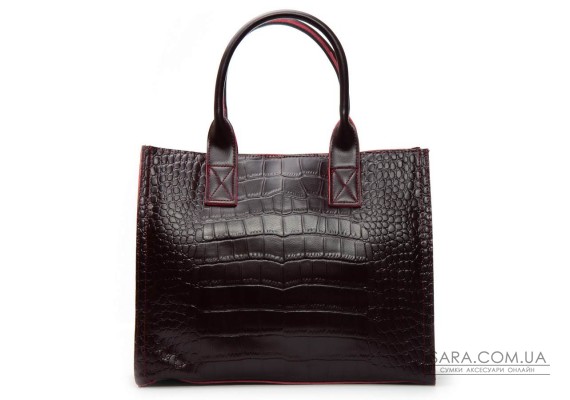 Сумка Шкіряна Жіноча Класична ALEX RAI 8804 bordo