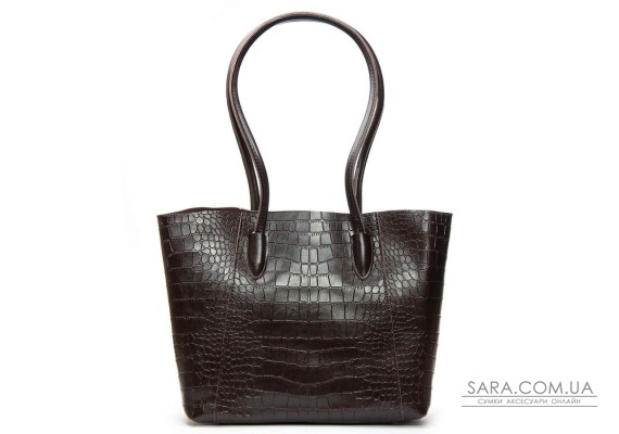 Сумка Шкіряна Жіноча Класична ALEX RAI 9349 brown