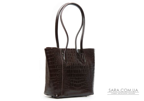 Сумка Шкіряна Жіноча Класична ALEX RAI 9349 brown