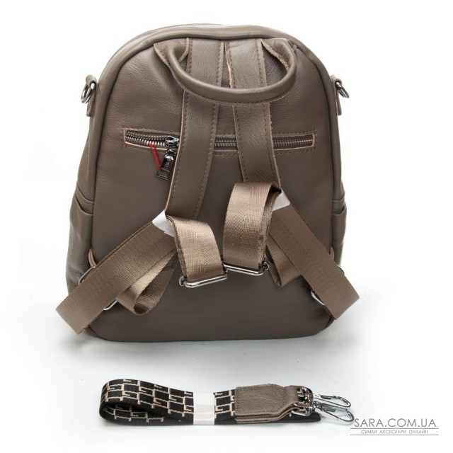 Сумка Женская Рюкзак кожа ALEX RAI 8907-9 grey croco Сумка Женская Рюкзак кожа ALEX RAI 8907-9 grey croco