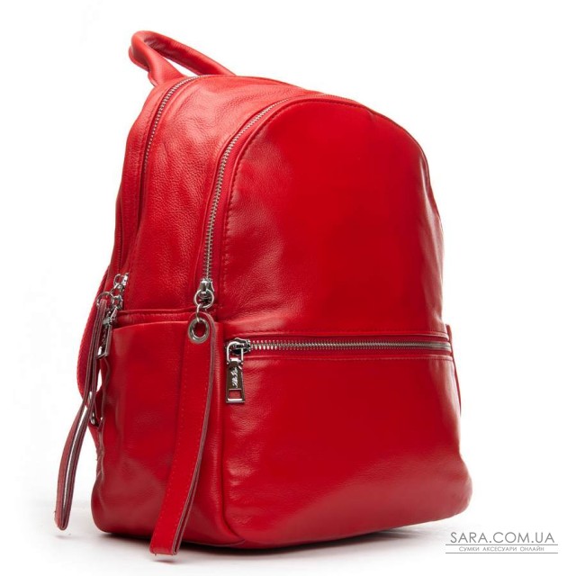 Сумка Женская Рюкзак кожа ALEX RAI 95517-9 red Сумка Женская Рюкзак кожа ALEX RAI 95517-9 red