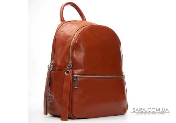 Сумка Женская Рюкзак кожа ALEX RAI 95517-9 camel