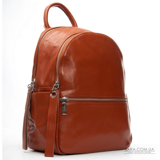Сумка Женская Рюкзак кожа ALEX RAI 95517-9 camel Сумка Женская Рюкзак кожа ALEX RAI 95517-9 camel