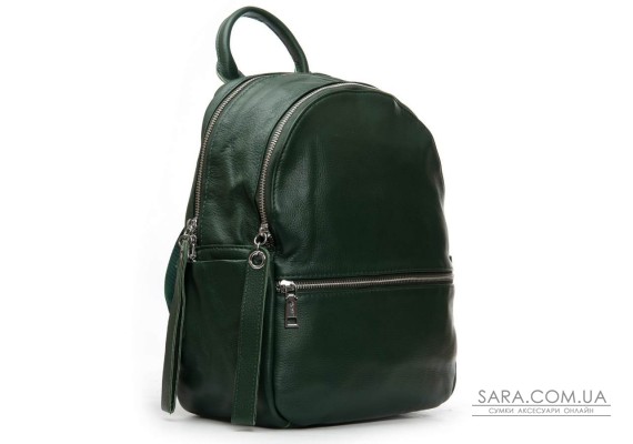 Сумка Женская Рюкзак кожа ALEX RAI 95517-9 green