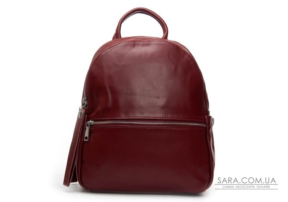 Сумка Женская Рюкзак кожа ALEX RAI 95517-9 bordo
