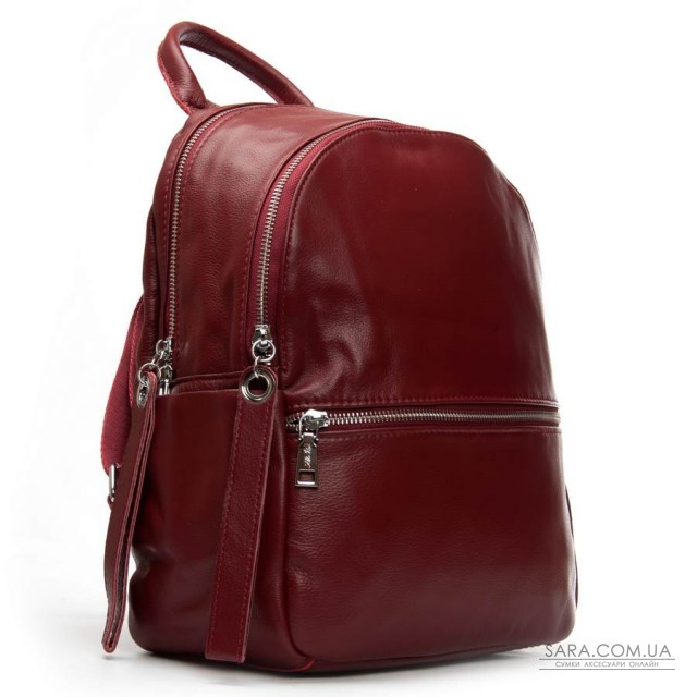 Сумка Женская Рюкзак кожа ALEX RAI 95517-9 bordo Сумка Женская Рюкзак кожа ALEX RAI 95517-9 bordo