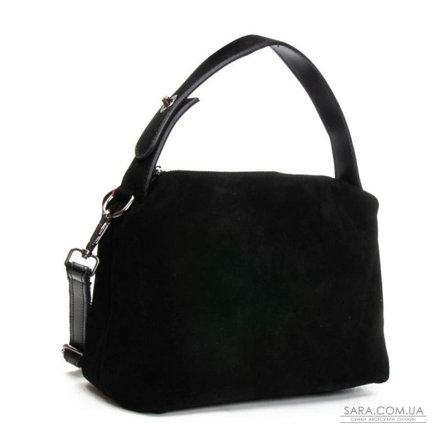 Сумка Жіноча Класична замш ALEX RAI 9148 black Сумка Жіноча Класична замш ALEX RAI 9148 black