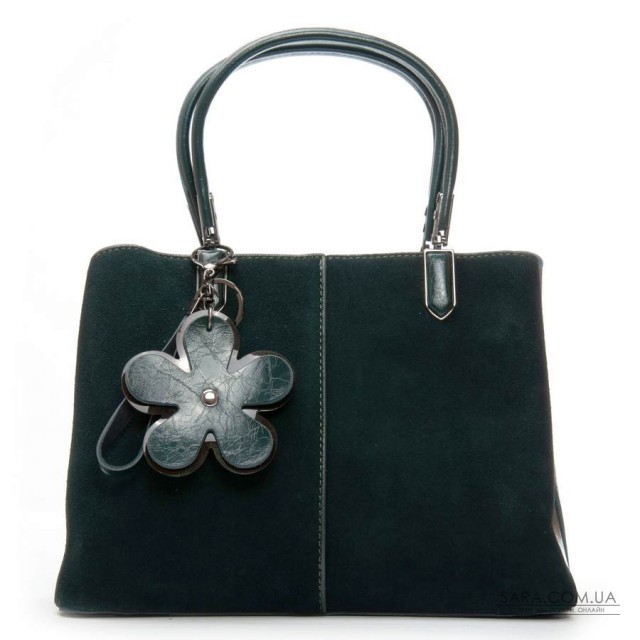 Сумка Жіноча Класична замша ALEX RAI 385 green Сумка Жіноча Класична замша ALEX RAI 385 green