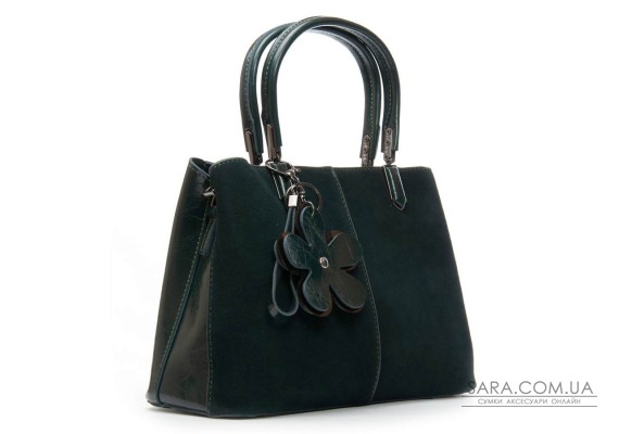 Сумка Жіноча Класична замша ALEX RAI 385 green