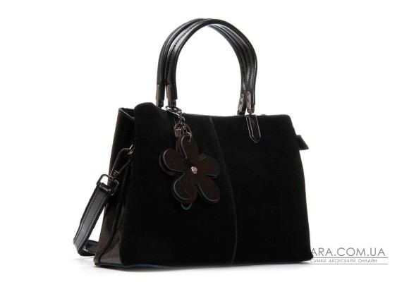Сумка Жіноча Класична замш ALEX RAI 385 black
