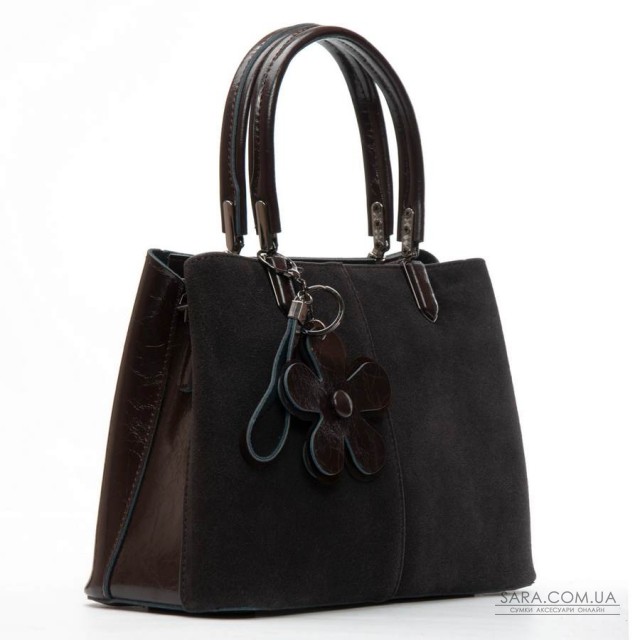 Сумка Жіноча Класична замш ALEX RAI 385 brown Сумка Жіноча Класична замш ALEX RAI 385 brown