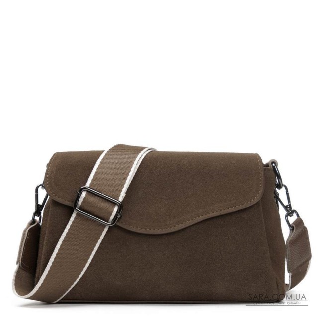 Сумка Жіноча Класична замш ALEX RAI 99118 khaki Сумка Жіноча Класична замш ALEX RAI 99118 khaki