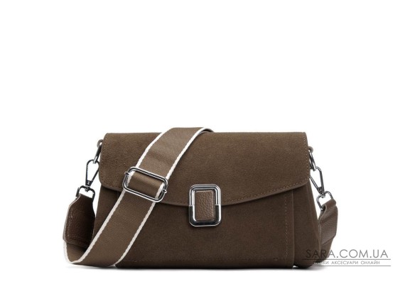 Сумка Жіноча Класична замш ALEX RAI 93055 khaki