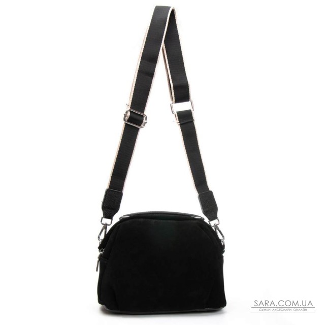 Сумка Жіноча Класична замш ALEX RAI 99125 black Сумка Жіноча Класична замш ALEX RAI 99125 black