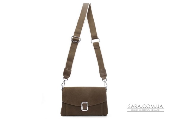 Сумка Жіноча Класична замш ALEX RAI 93055 khaki