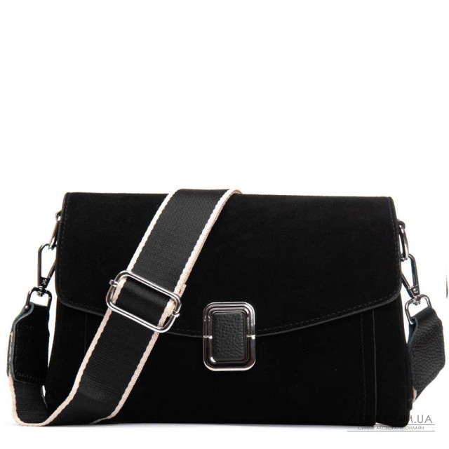 Сумка Жіноча Класична замш ALEX RAI 93055 black Сумка Жіноча Класична замш ALEX RAI 93055 black