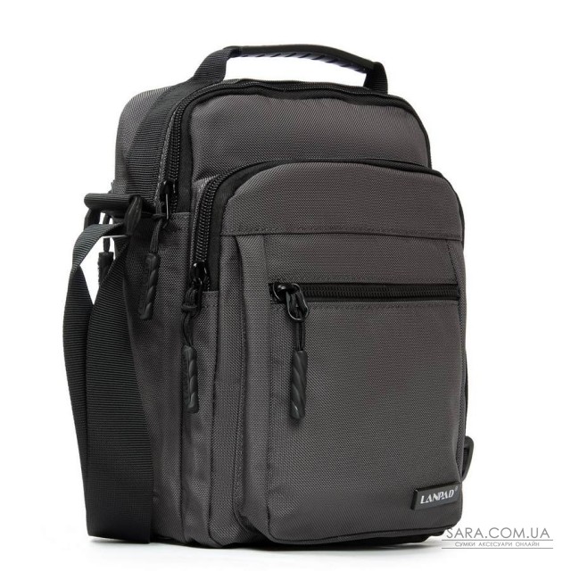 Сумка Мужская Планшет нейлон Lanpad 85028 gray Сумка Мужская Планшет нейлон Lanpad 85028 gray