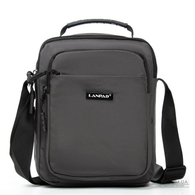 Сумка Мужская Планшет нейлон Lanpad 98101 gray Сумка Мужская Планшет нейлон Lanpad 98101 gray