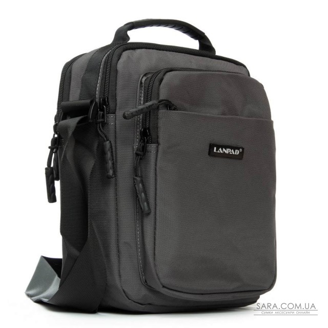 Сумка Мужская Планшет нейлон Lanpad 98101 gray Сумка Мужская Планшет нейлон Lanpad 98101 gray