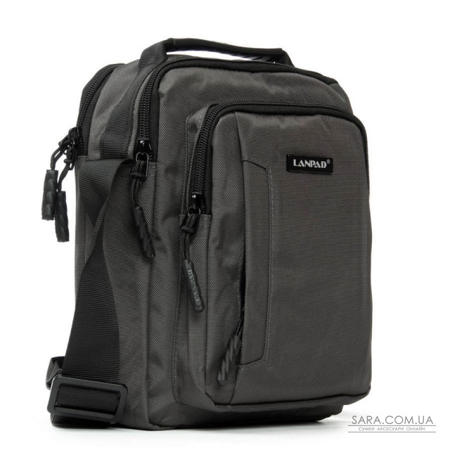 Сумка Мужская Планшет нейлон Lanpad 25019 gray Сумка Мужская Планшет нейлон Lanpad 25019 gray