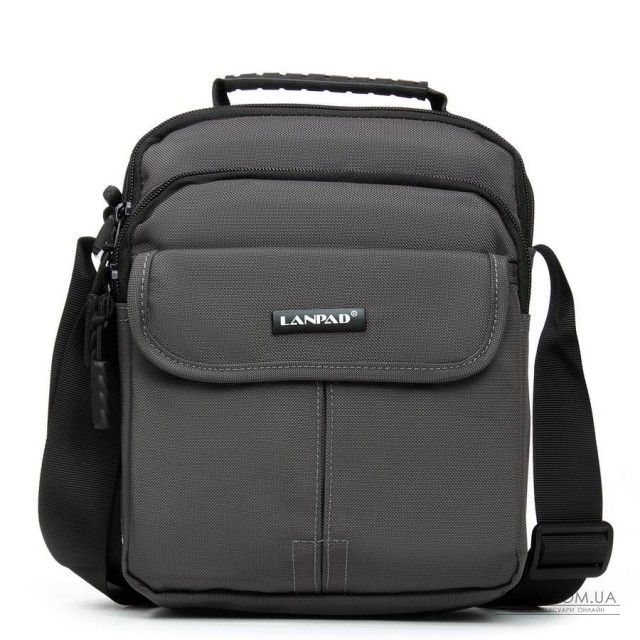Сумка Мужская Планшет нейлон Lanpad 63743 gray Сумка Мужская Планшет нейлон Lanpad 63743 gray