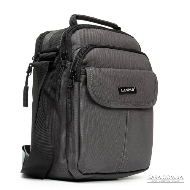 Сумка Мужская Планшет нейлон Lanpad 63743 gray Сумка Мужская Планшет нейлон Lanpad 63743 gray
